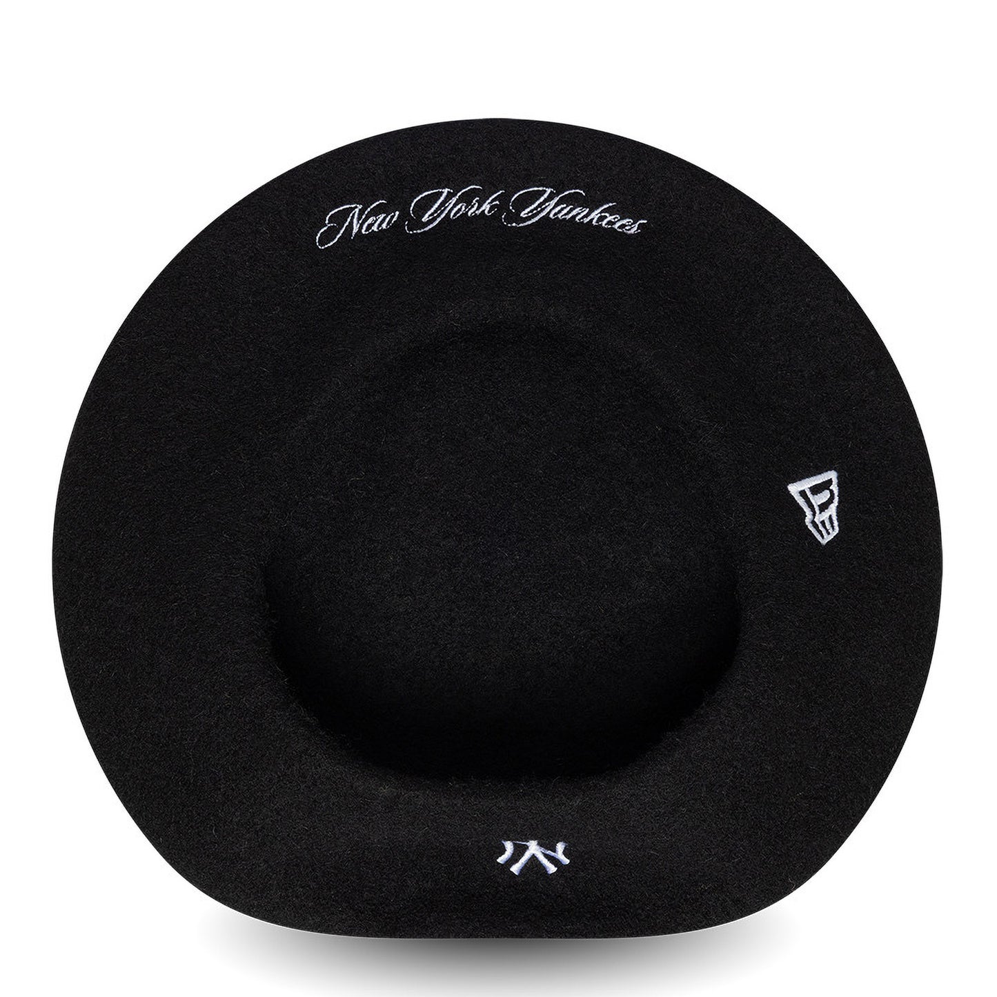 Boina Wool Script New York Yankees de New Era - Negro-Blanco