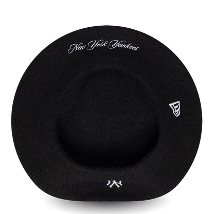 Boina Wool Script New York Yankees de New Era - Negro-Blanco