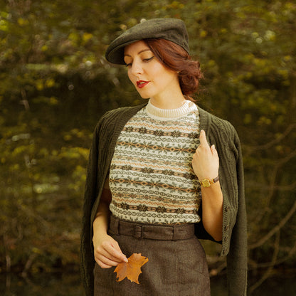 Gorra plana Tyburn de Jaxon & James - Bosque