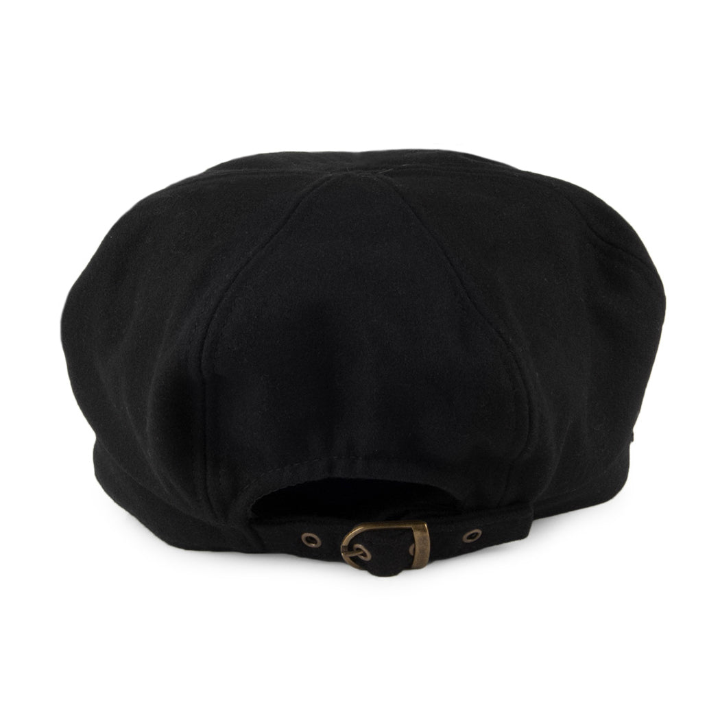 Gorra Baker Boy de mezcla de lana de sur la tête - Negro