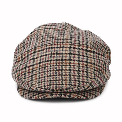 Gorra plana Hooligan pata de gallo de Brixton - Arena-Negro-Morado