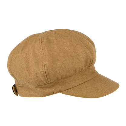 Gorra Baker Boy de mezcla de lana de sur la tête - Camel