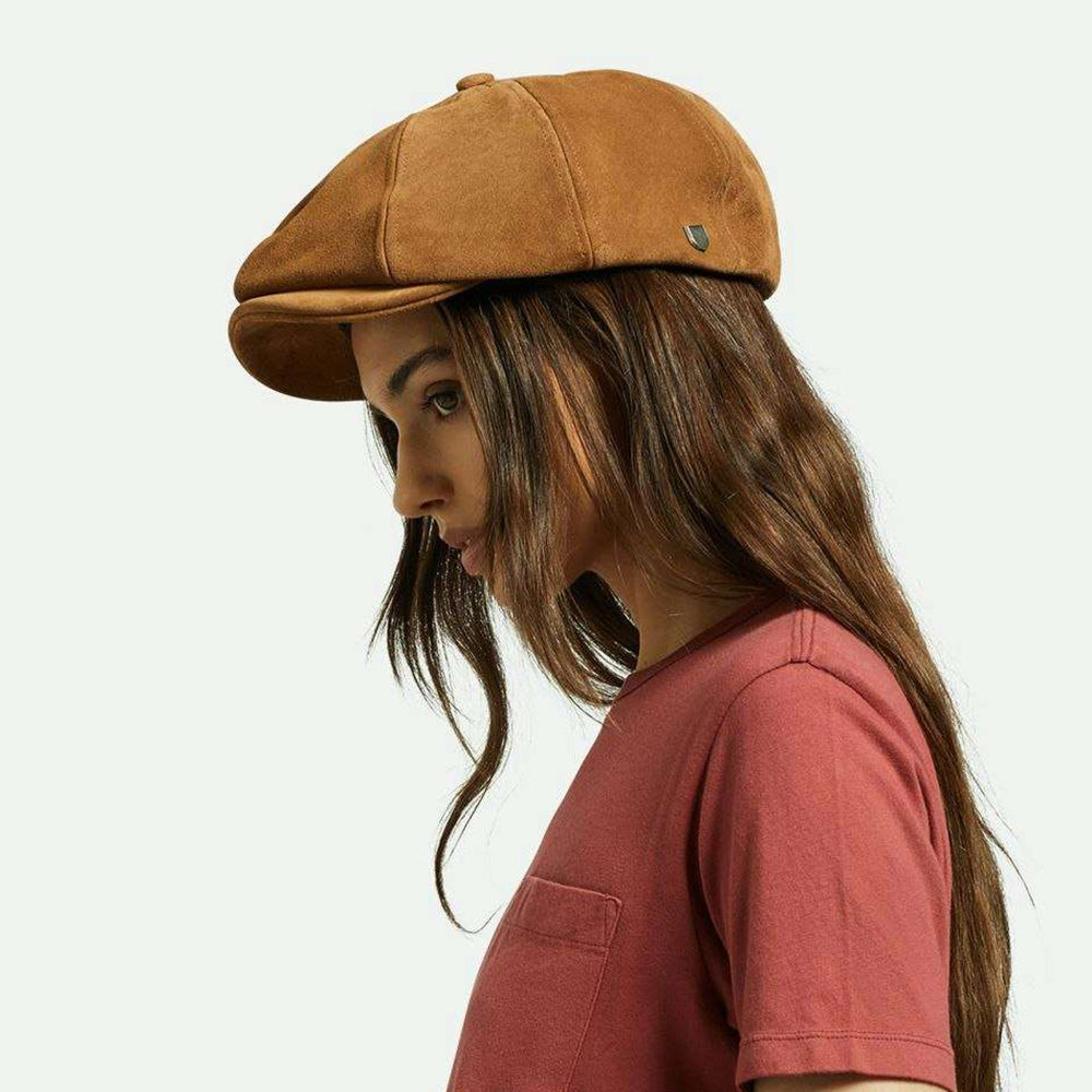 Gorra Newsboy Brood Reserve de gamuza de Brixton - Tofe