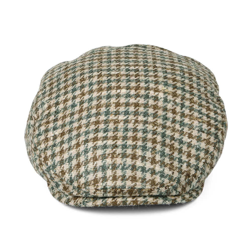 Gorra plana Kent pata de gallo de Stetson - Beige