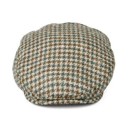 Gorra plana Kent pata de gallo de Stetson - Beige