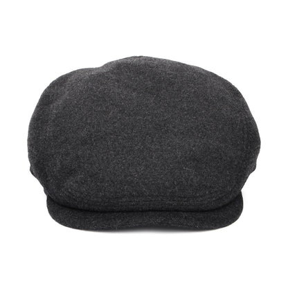 Gorra plana Driver de lana-cachemira de Stetson - Antracita