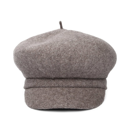Gorra Baker Boy Vanessa de lana de Whiteley - Gris Topo