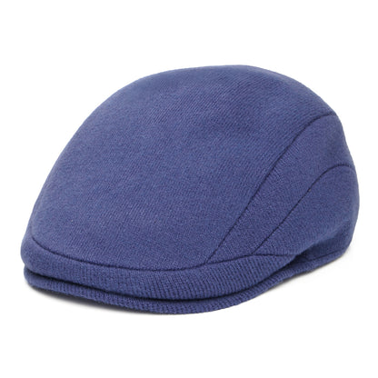 Gorra plana 507 de lana de Kangol - Indigo