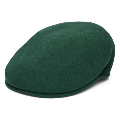 Gorra plana 504 de lana de Kangol - Verde Esmeralda