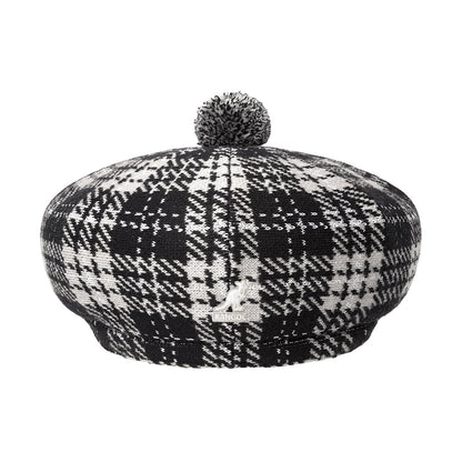 Gorra plana New Heritage con pompón de Kangol - Negro-Gris