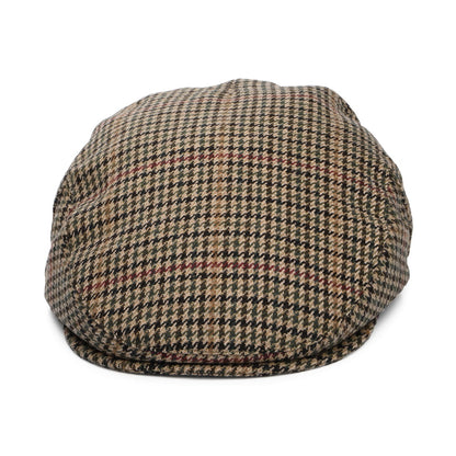 Gorra plana Norwich de Tweed de lana pata de gallo de Failsworth - Arena-Multi