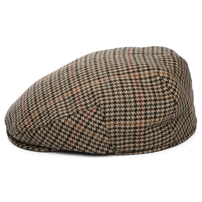Gorra plana Norwich de Tweed de lana pata de gallo de Failsworth - Arena-Multi