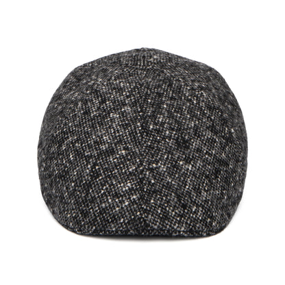 Gorra plana Ornitorrinco de Tweed Donegal de Stetson - Antracita