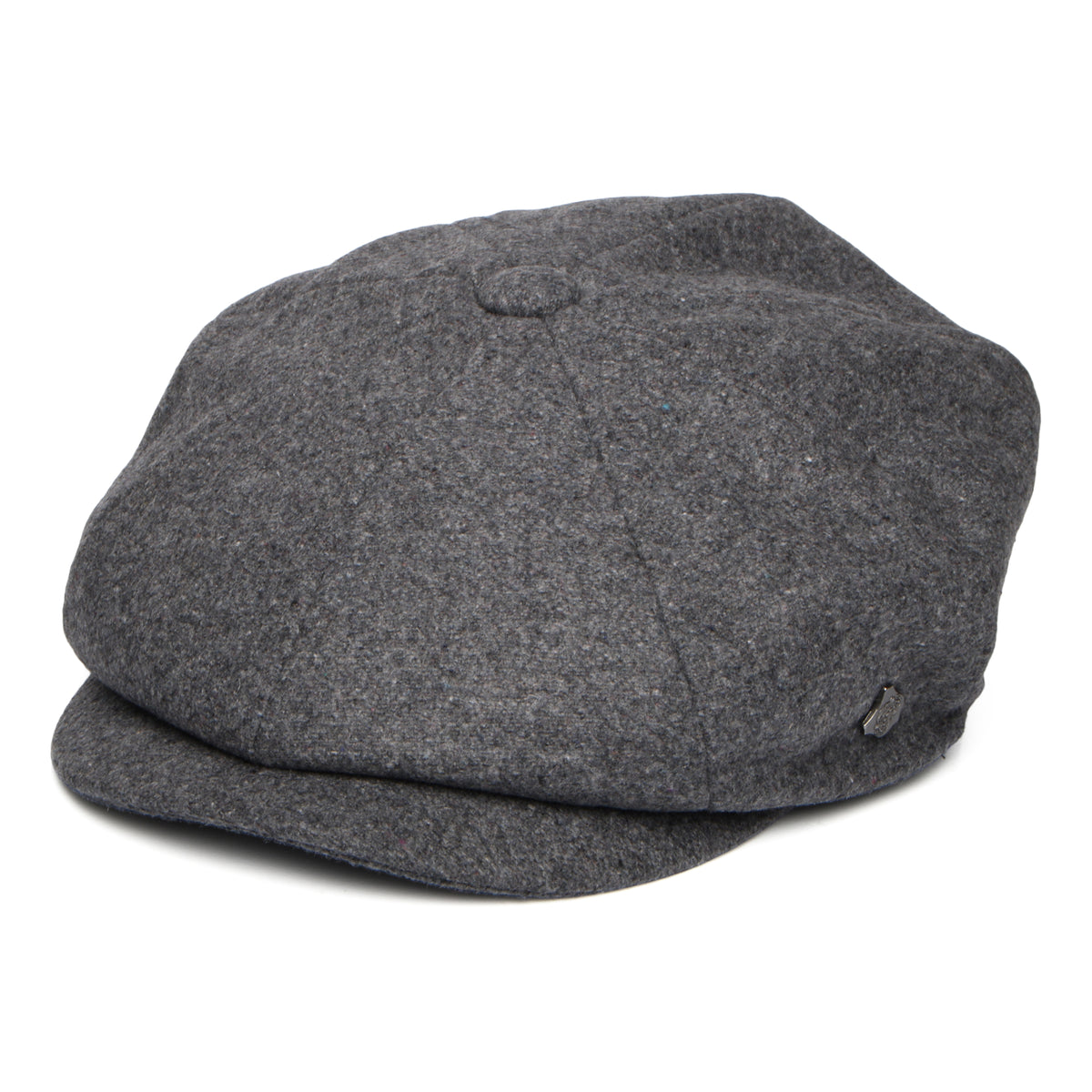 Gorra Newsboy redonda Gino de Melton Italiano de Failsworth - Gris