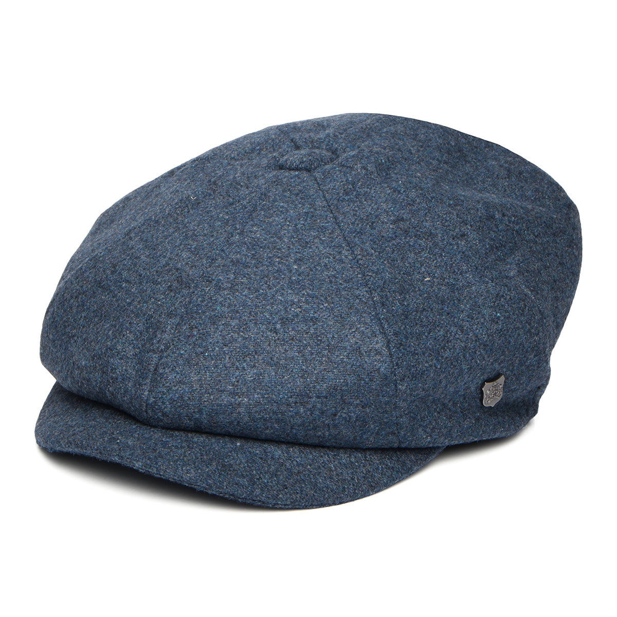 Gorra Newsboy redonda Gino de Melton Italiano de Failsworth - Azul Vaquero