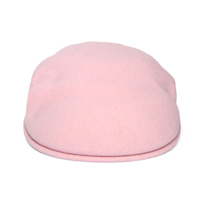 Gorra plana 504 de lana de Kangol - Rosa Pastel