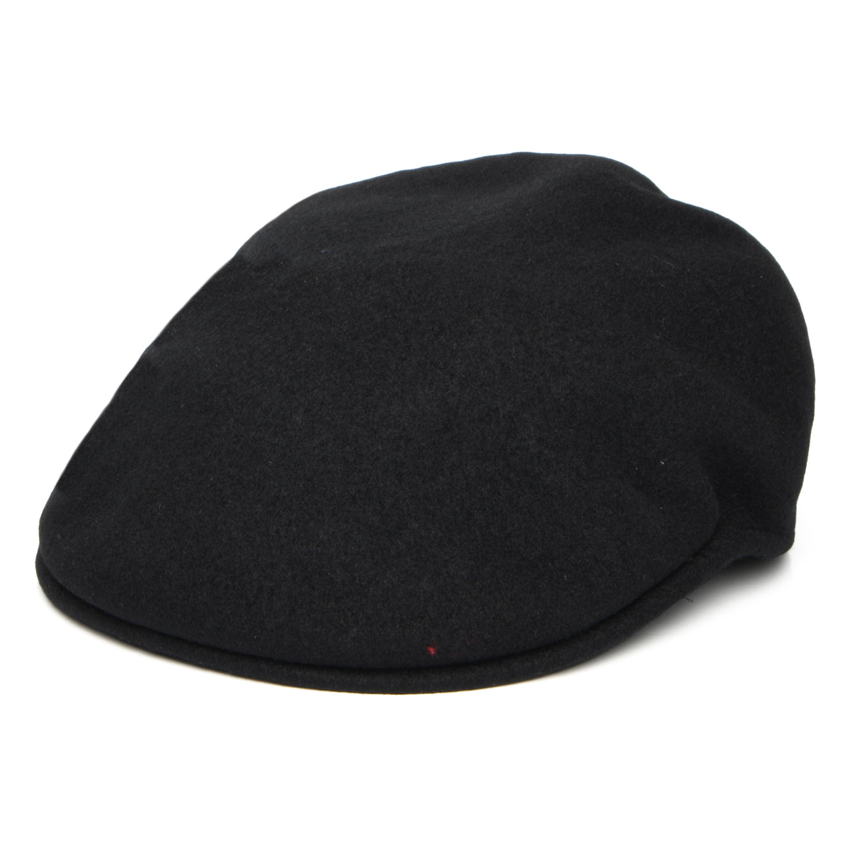 Gorra plana 504 de lana de Kangol - Negro-Dorado