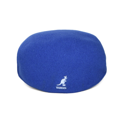 Gorra plana 504 de lana de Kangol - Azul Radiante
