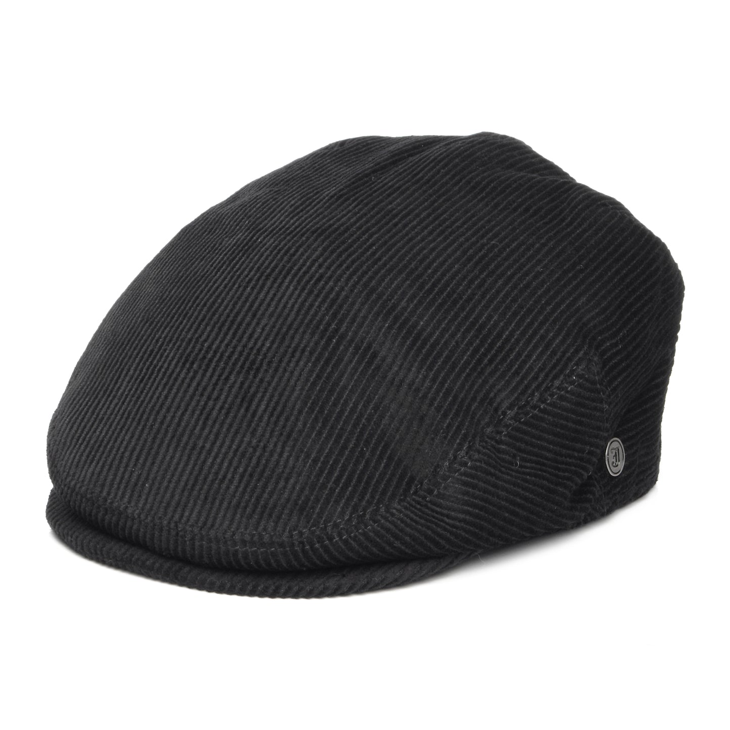 Gorra plana de pana de Jaxon & James - Negro