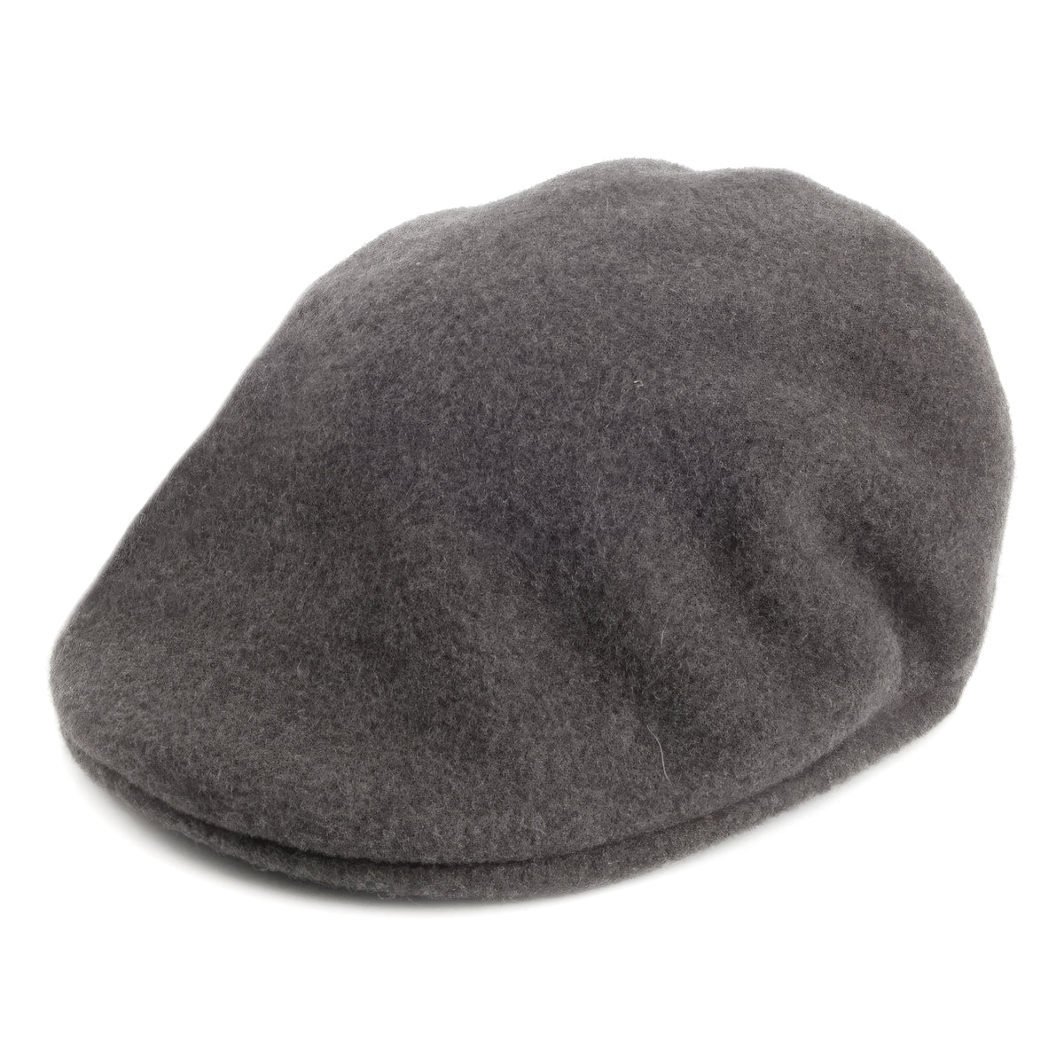 Gorra plana 504 de lana de Kangol - Franela Oscura