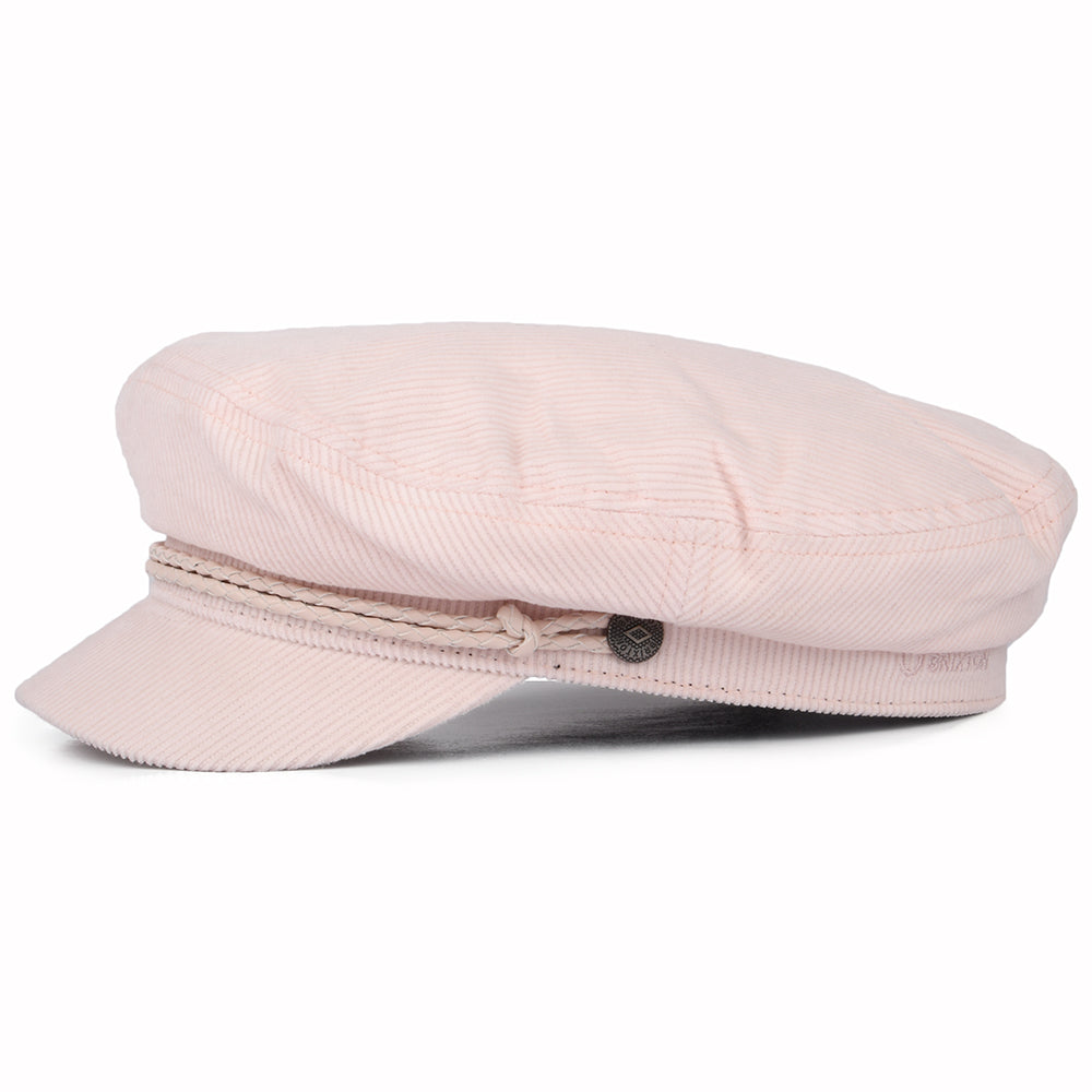 Gorra marinera de pana de Brixton - Rosa Violáceo