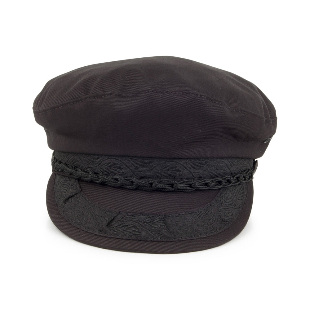 Gorra marinera griega de algodón de Jaxon & James - Negro