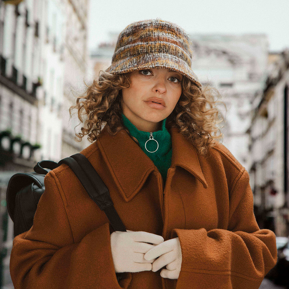 Sombrero de pescador Raichel de Barts - Ladrillo-Mostaza-Multi