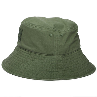 Sombrero de pescador monocromático efecto lavado de sarga de algodón de Timberland - Verde Oliva