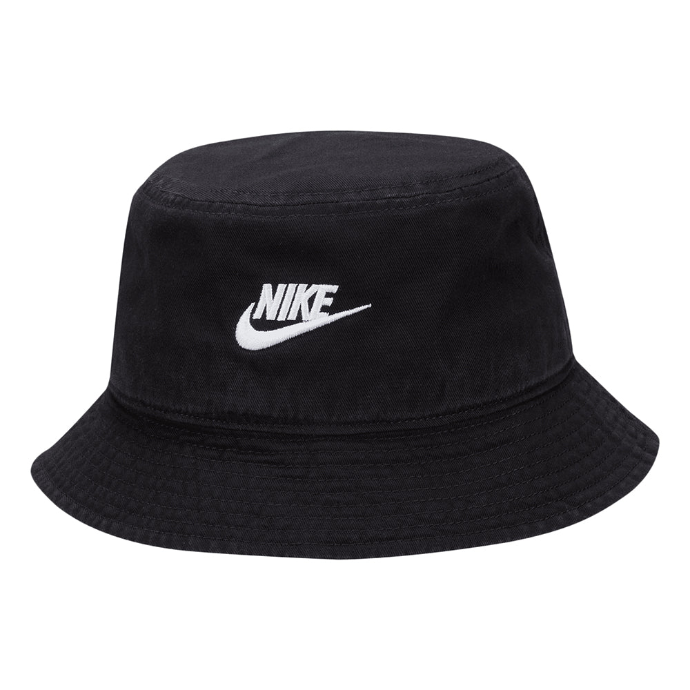 Sombrero de pescador Apex Futura efecto lavado de algodón de Nike Golf - Negro-Blanco