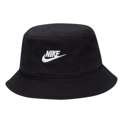 Sombrero de pescador Apex Futura efecto lavado de algodón de Nike Golf - Negro-Blanco