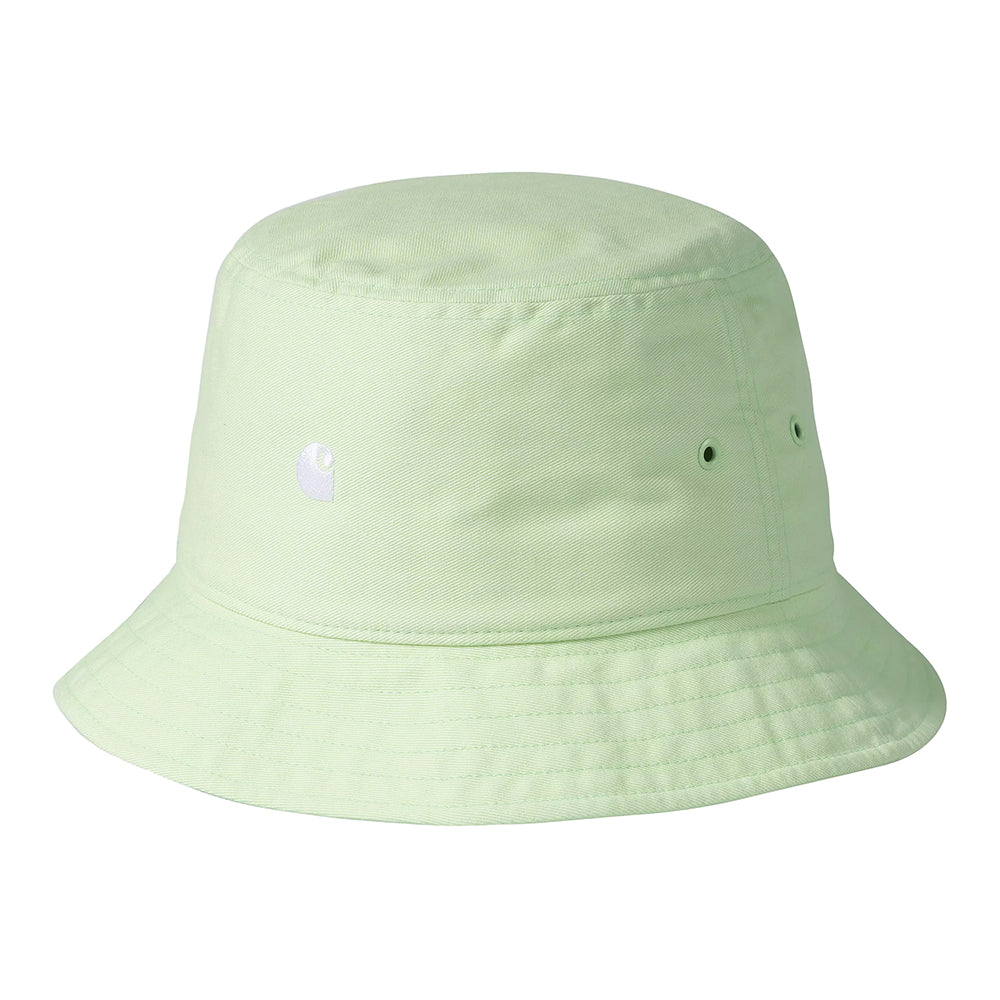 Sombrero de pescador Madison Logo de sarga de algodón de Carhartt WIP - Pistacho