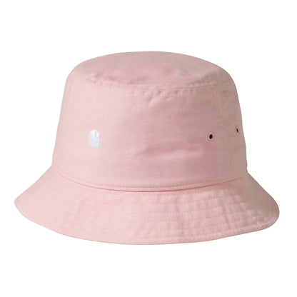 Sombrero de pescador Madison Logo de sarga de algodón de Carhartt WIP - Rosa Claro