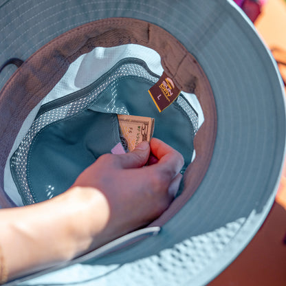 Sombrero de pescador Solar reciclado Repelente al agua de Sunday Afternoons - Azul