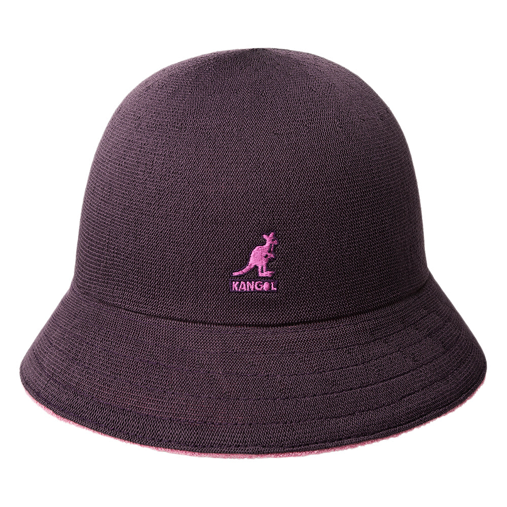 Sombrero de pescador Flip It reversible Casual de Kangol - Peonía-Ciruela