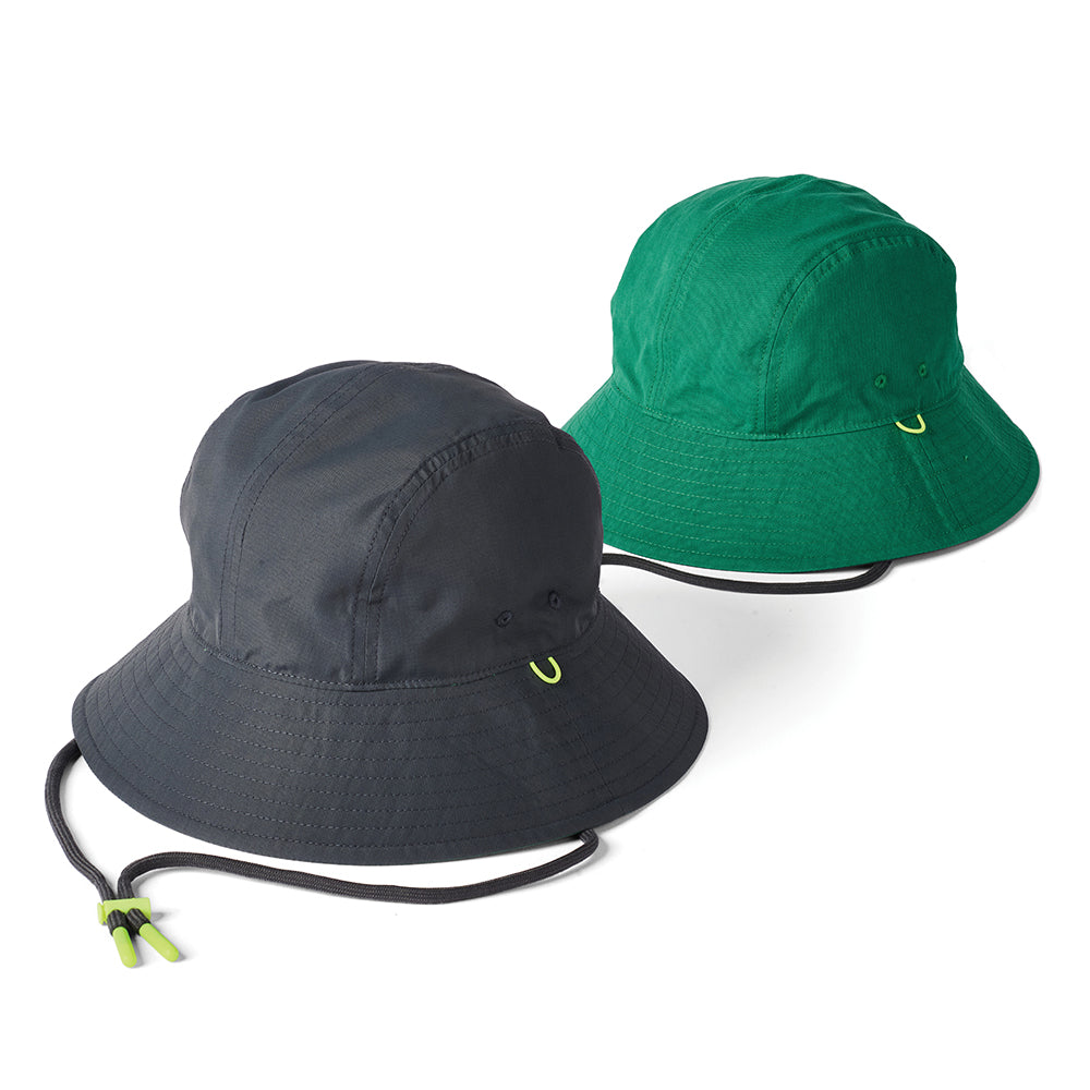 Sombrero de pescador Glasto reversible de Failsworth - Pizarra-Verde