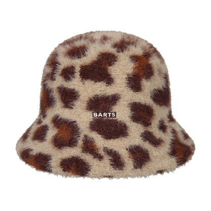 Sombrero de pescador Lylja de piel sintética de Barts - Leopardo