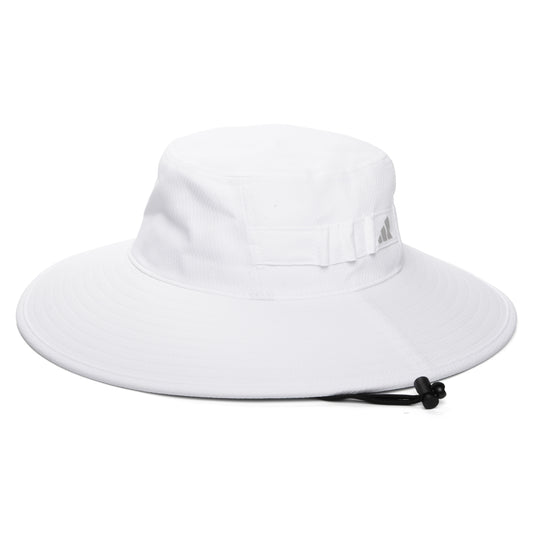 Sombrero Boonie Golf Crest Climacool reciclada de Adidas - Blanco
