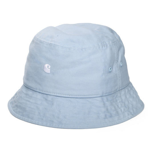 Sombrero de pescador Madison Logo de sarga de algodón de Carhartt WIP - Azul Ártico