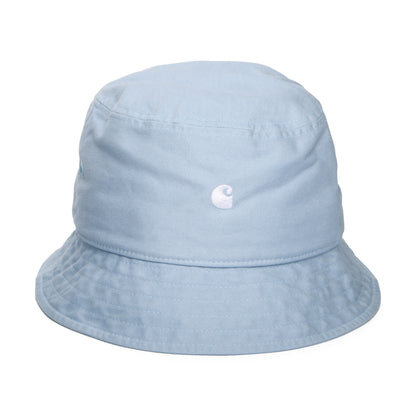 Sombrero de pescador Madison Logo de sarga de algodón de Carhartt WIP - Azul Ártico
