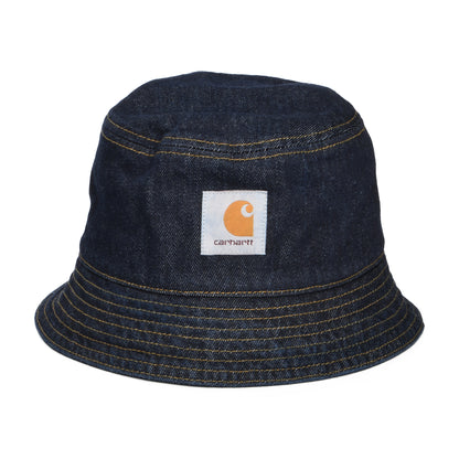 Sombrero de pescador Belmar de tejido vaquero de Carhartt WIP - Azul Oscuro