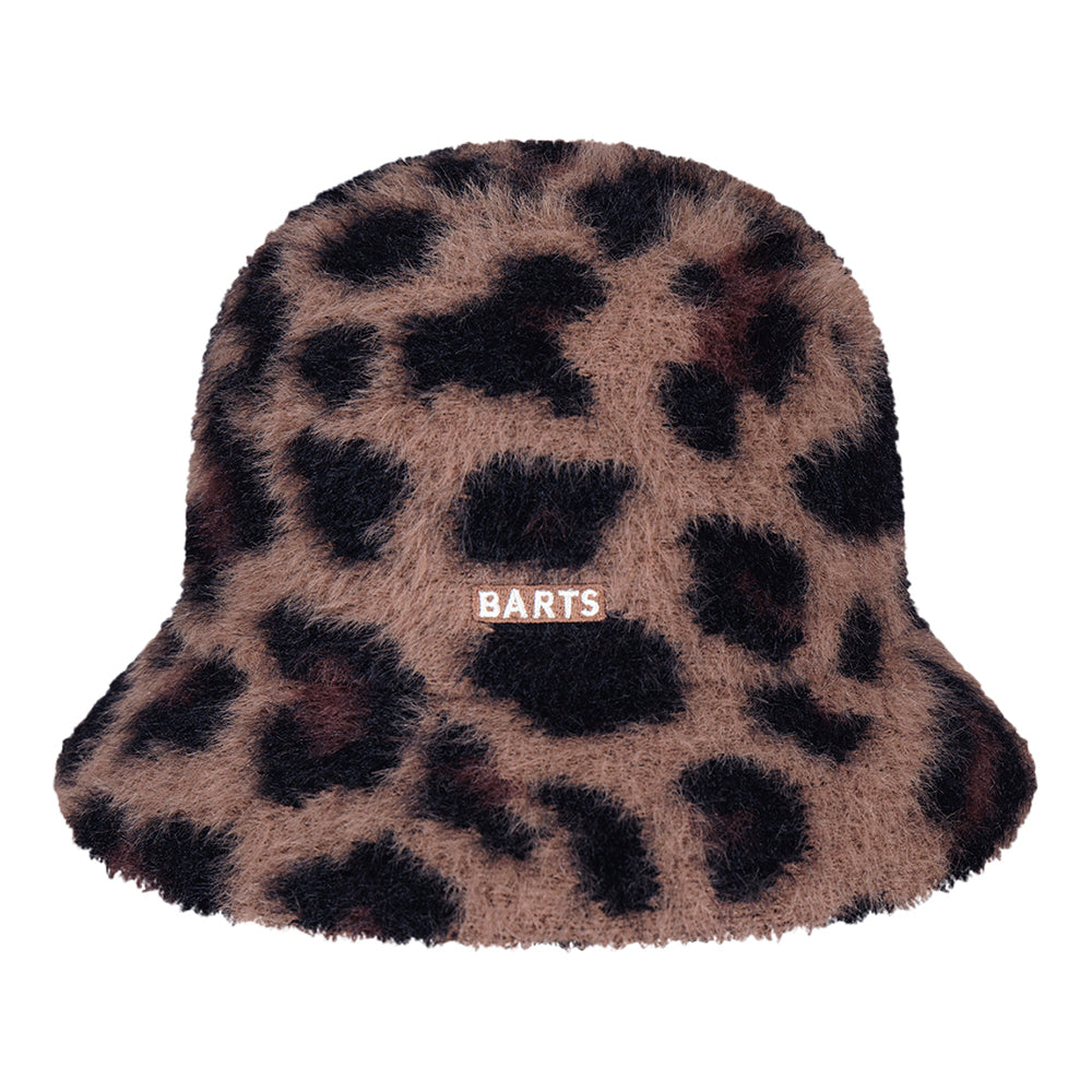 Sombrero de pescador Lylja de piel sintética Leopardo de Barts - Marrón
