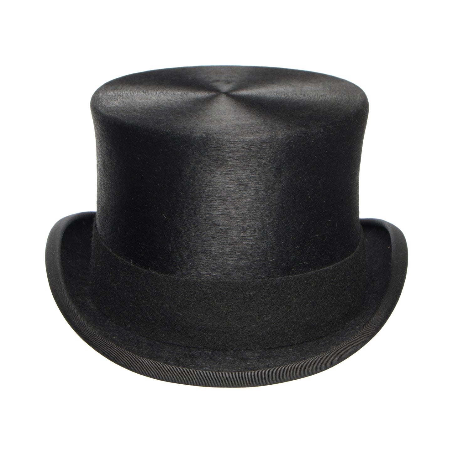 Sombrero de copa Melusine de fieltro de piel de Denton - Negro