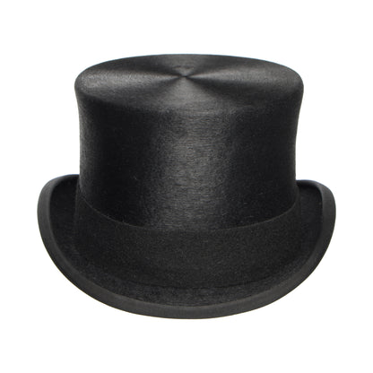 Sombrero de copa Melusine de fieltro de piel de Denton - Negro