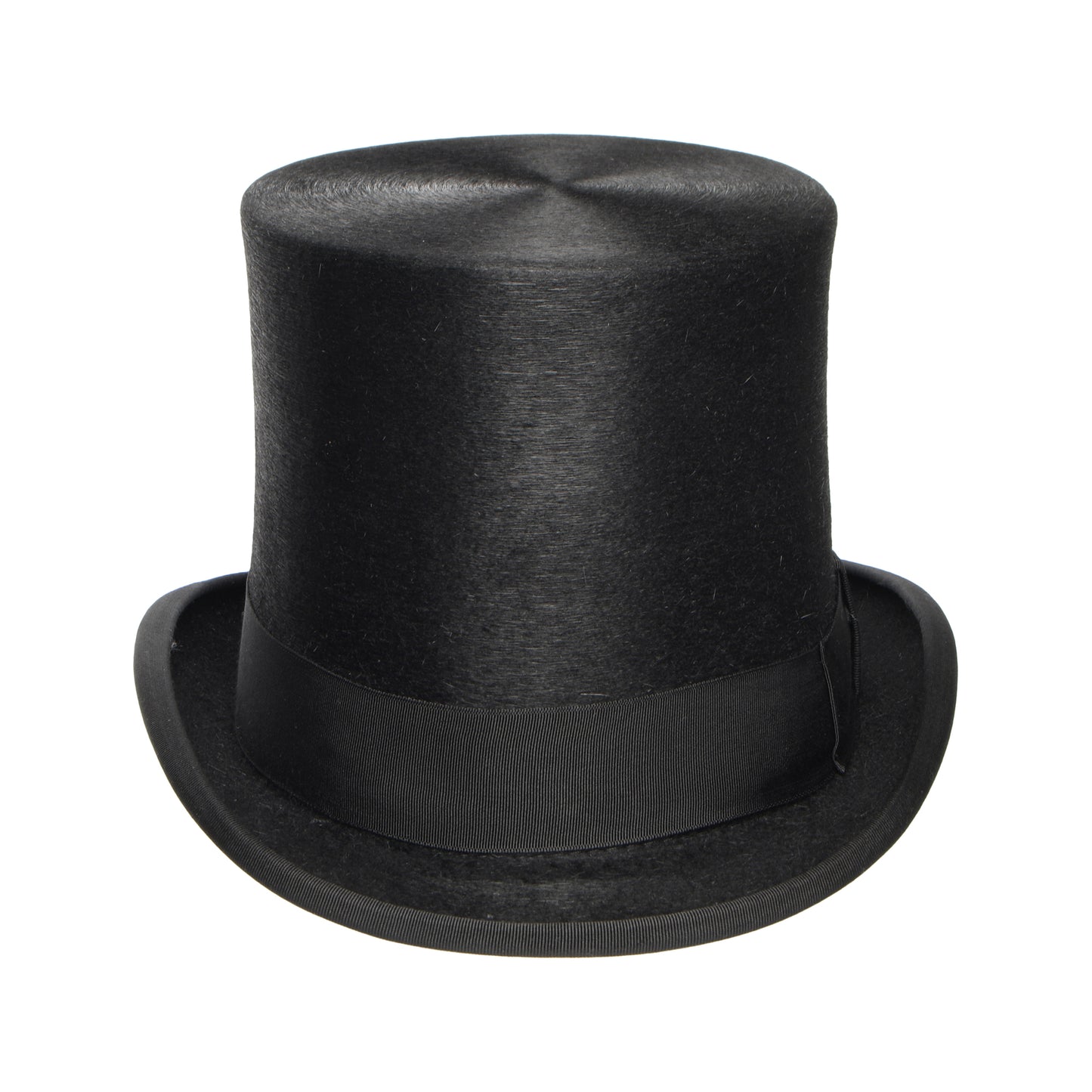 Sombrero de copa Melusine Alto de fieltro de piel de Denton - Negro