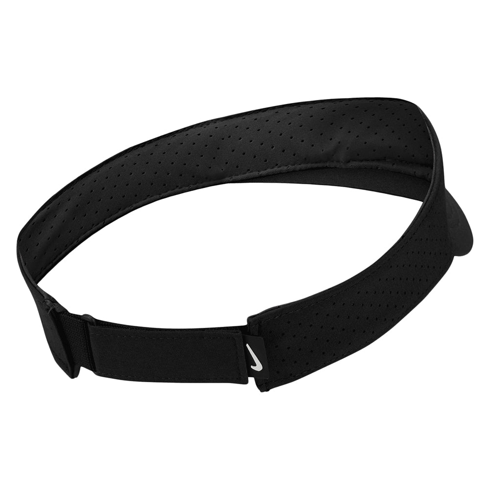 Visera Dri-FIT ADV Ace de Nike Golf - Negro-Blanco