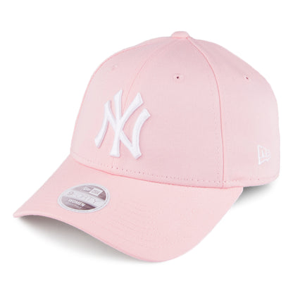 Gorra de béisbol mujeres 9FORTY MLB League Essential New York Yankees de New Era - Rosa Claro