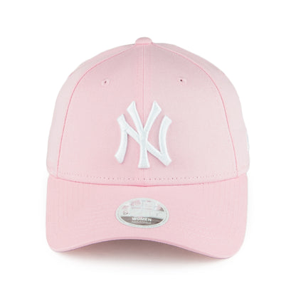 Gorra de béisbol mujeres 9FORTY MLB League Essential New York Yankees de New Era - Rosa Claro