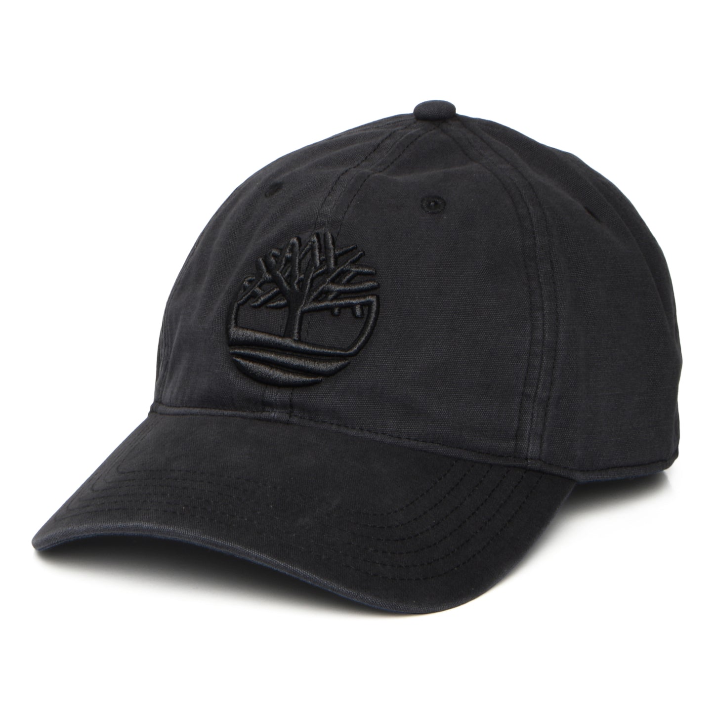 Gorra de béisbol Soundview de lona de algodón de Timberland - Negro