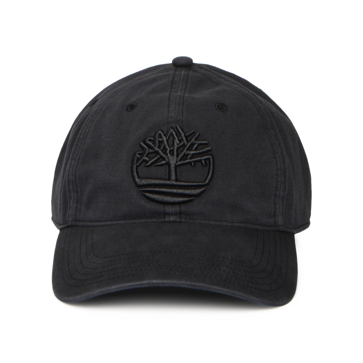 Gorra de béisbol Soundview de lona de algodón de Timberland - Negro