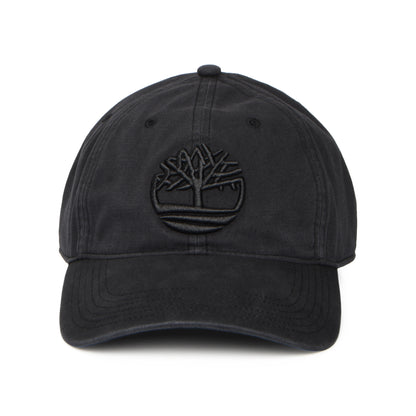 Gorra de béisbol Soundview de lona de algodón de Timberland - Negro